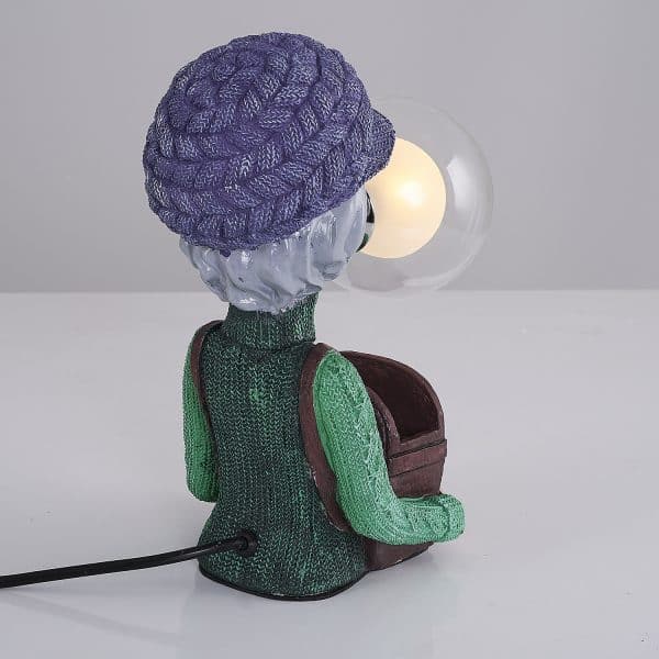Bubblegum tablelamp green3